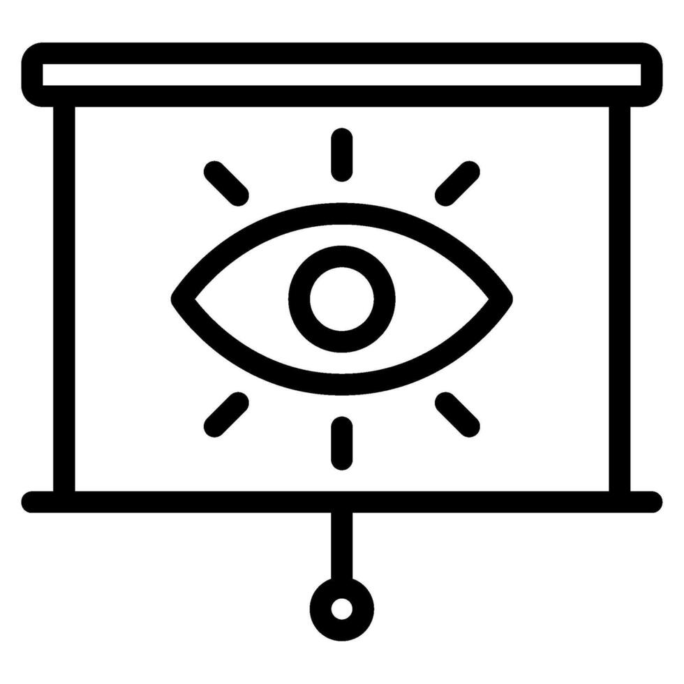 Vision Board start up icon illustration vector