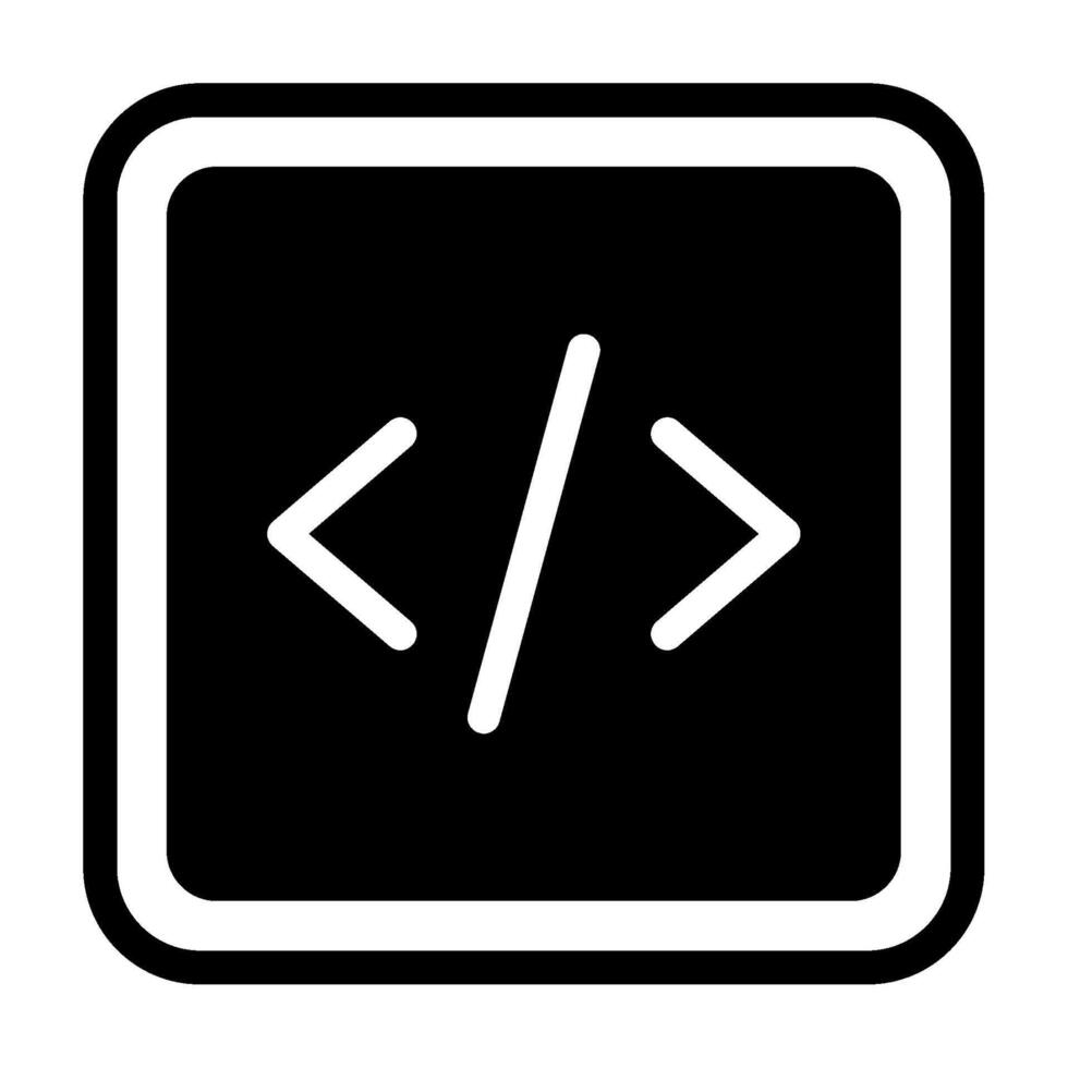 Code Symbol start up icon illustration vector