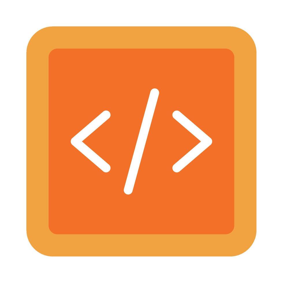 Code Symbol start up icon illustration vector