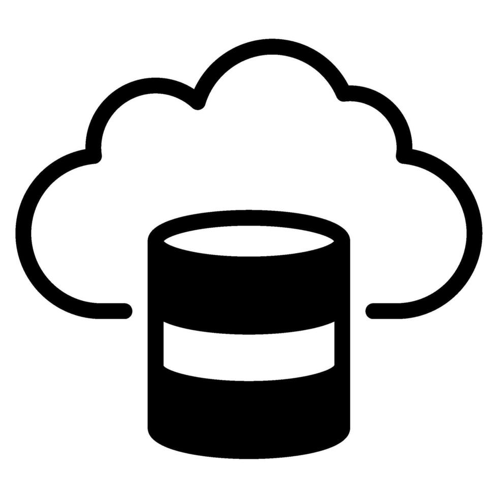 Cloud Data start up icon illustration vector