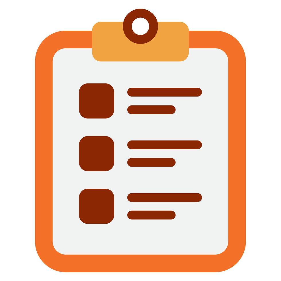 Clipboard start up icon illustration vector