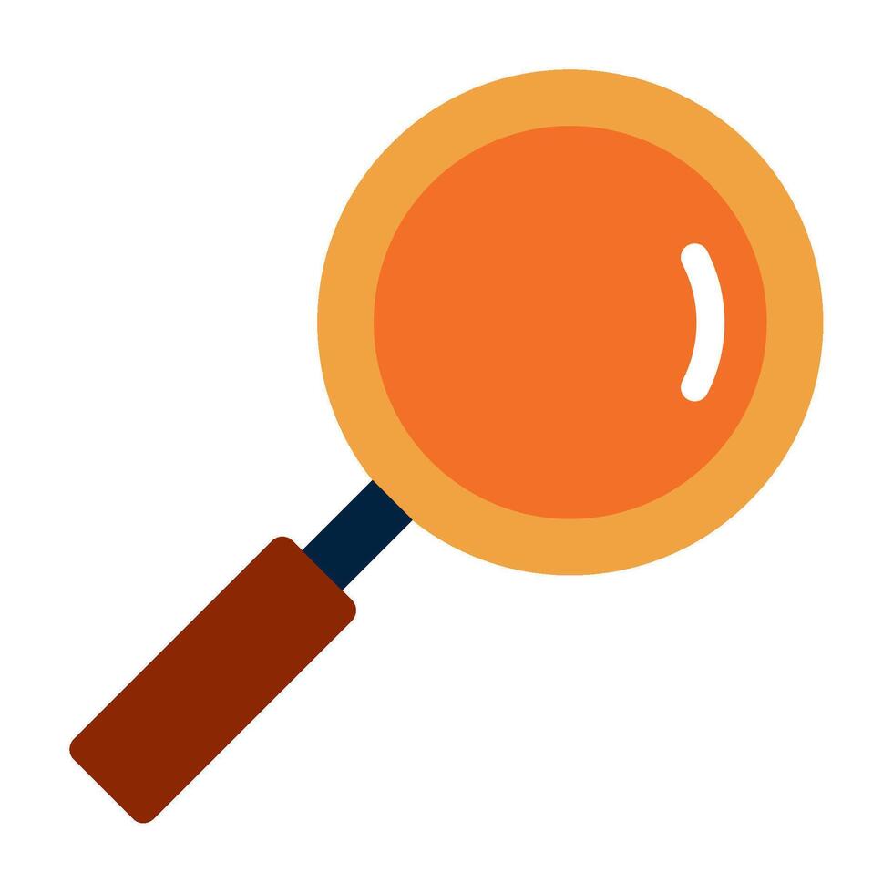 Magnifying Glass start up icon illustration vector