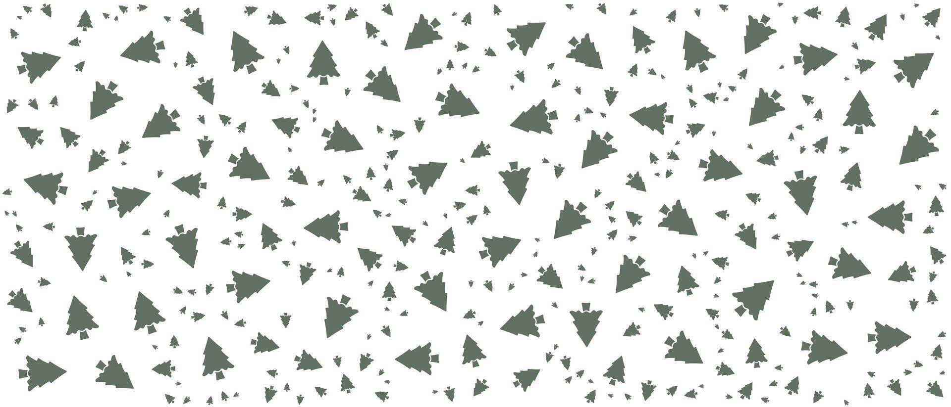 pine tree pattern design background vector