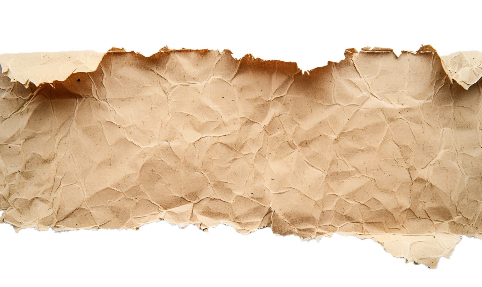 Torn ripper paper sheet Texture isolated on transparent background png