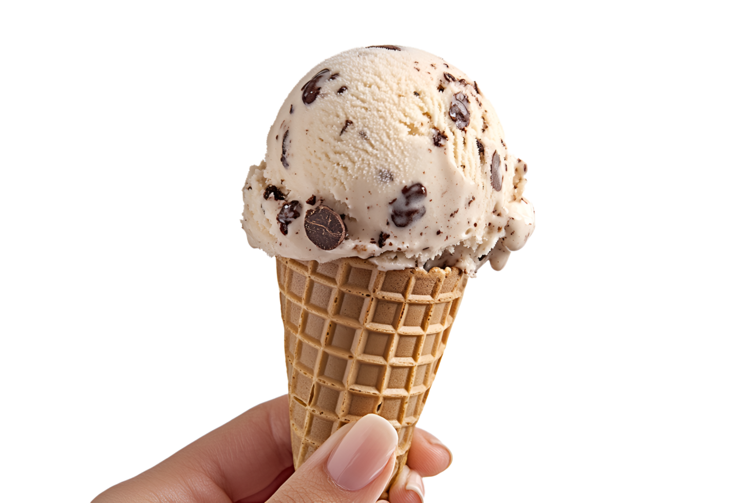 Cookies and Cream Frozen Dessert Cone Sweet Cookies and Cream Ice Cream Cone Transparent png
