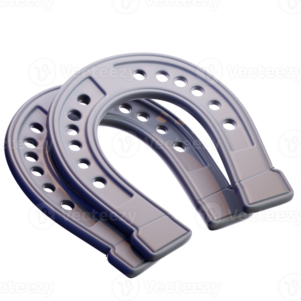 Horseshoe 3D Illustration png