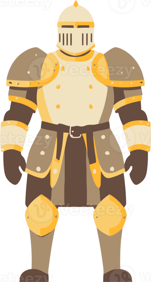 Medieval Knight in Full Armor Illustration Historical and Fantasy Character png