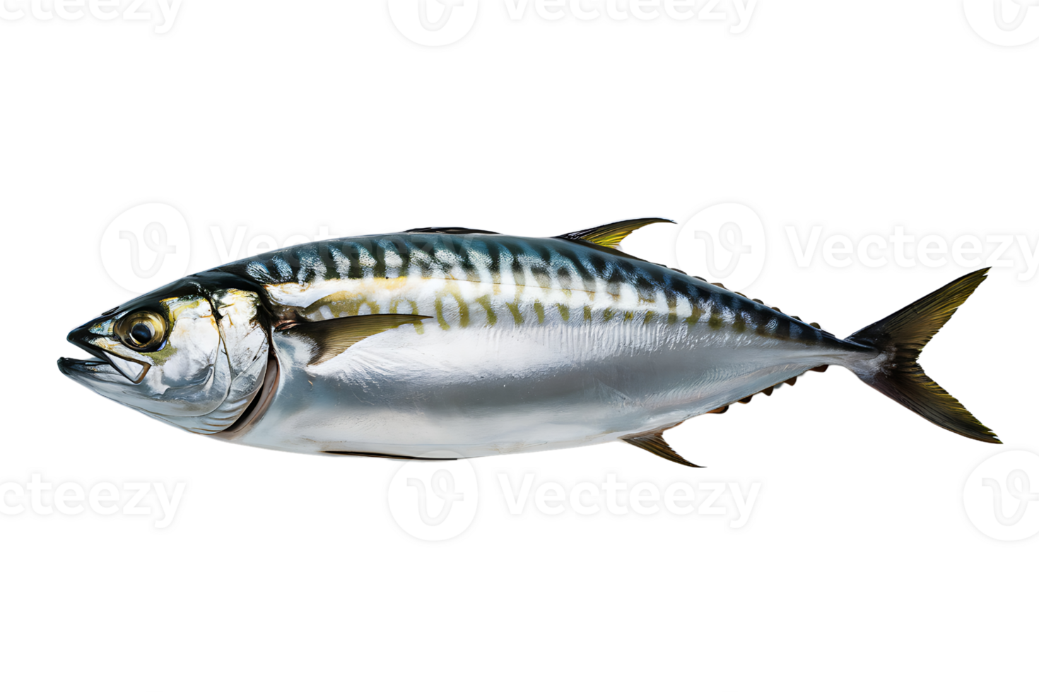 Mackerel fish isolated on transparent background png