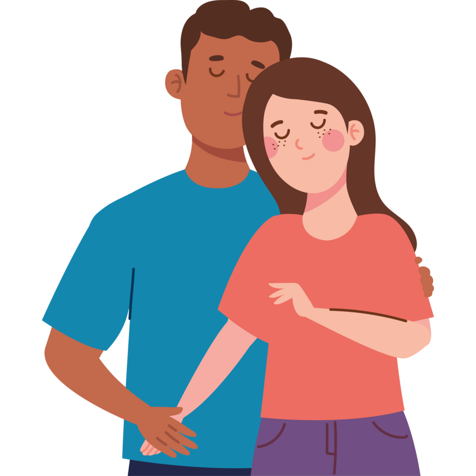 couple kissing lovers png