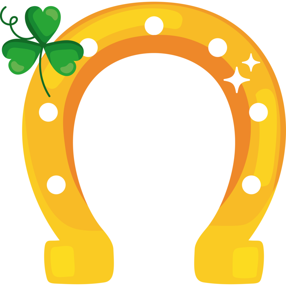 saint patricks day horseshoe png