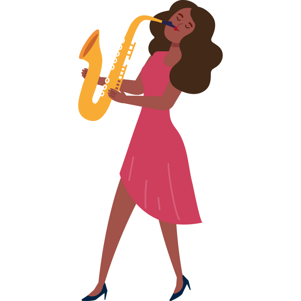 world jazz day woman musician png