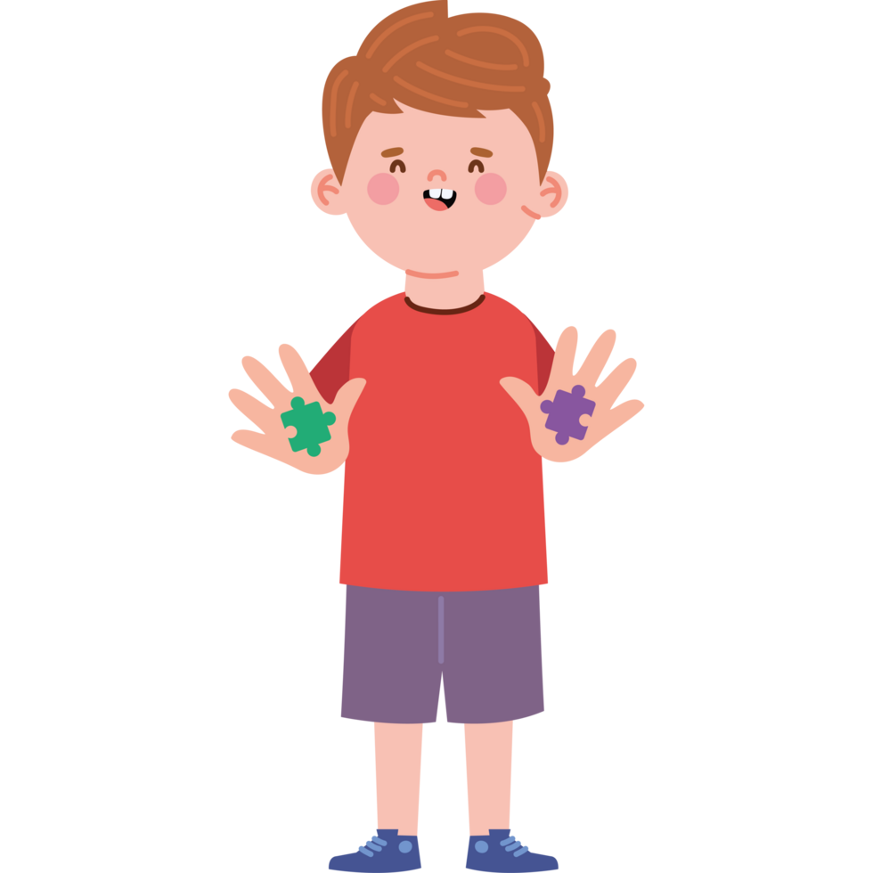 autism boy smile png