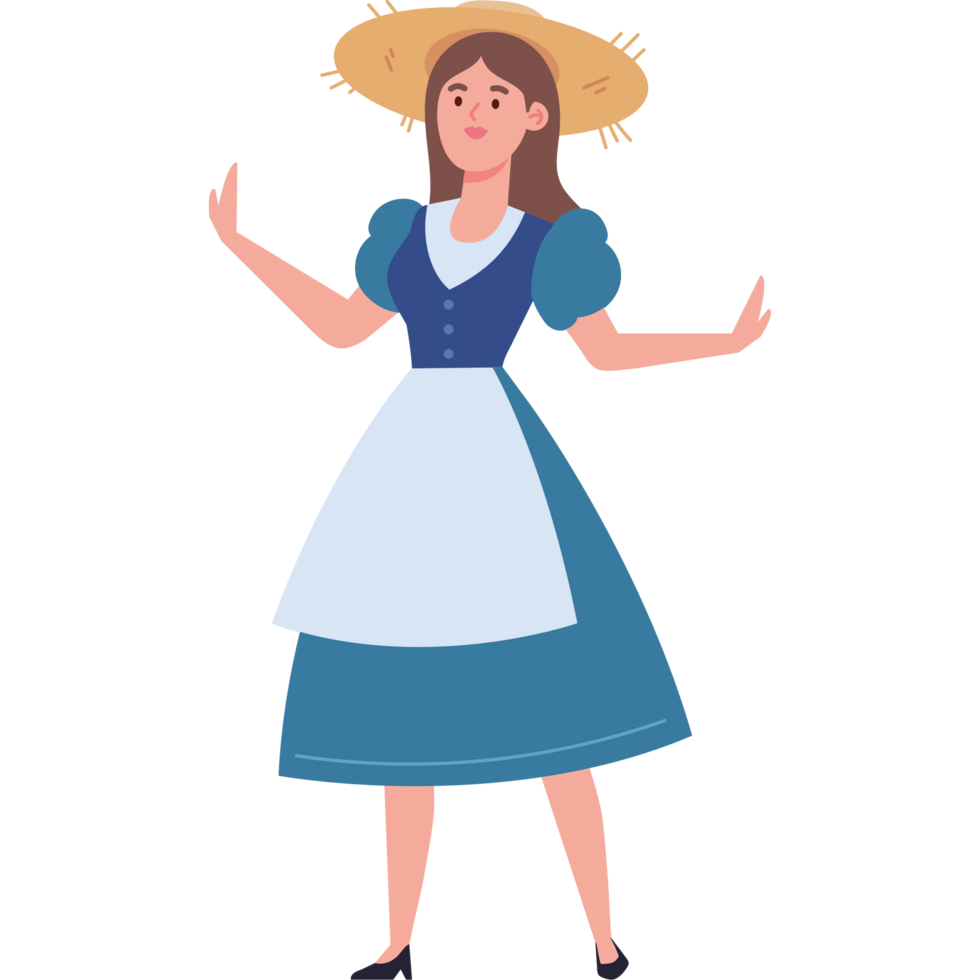 festa junina woman png