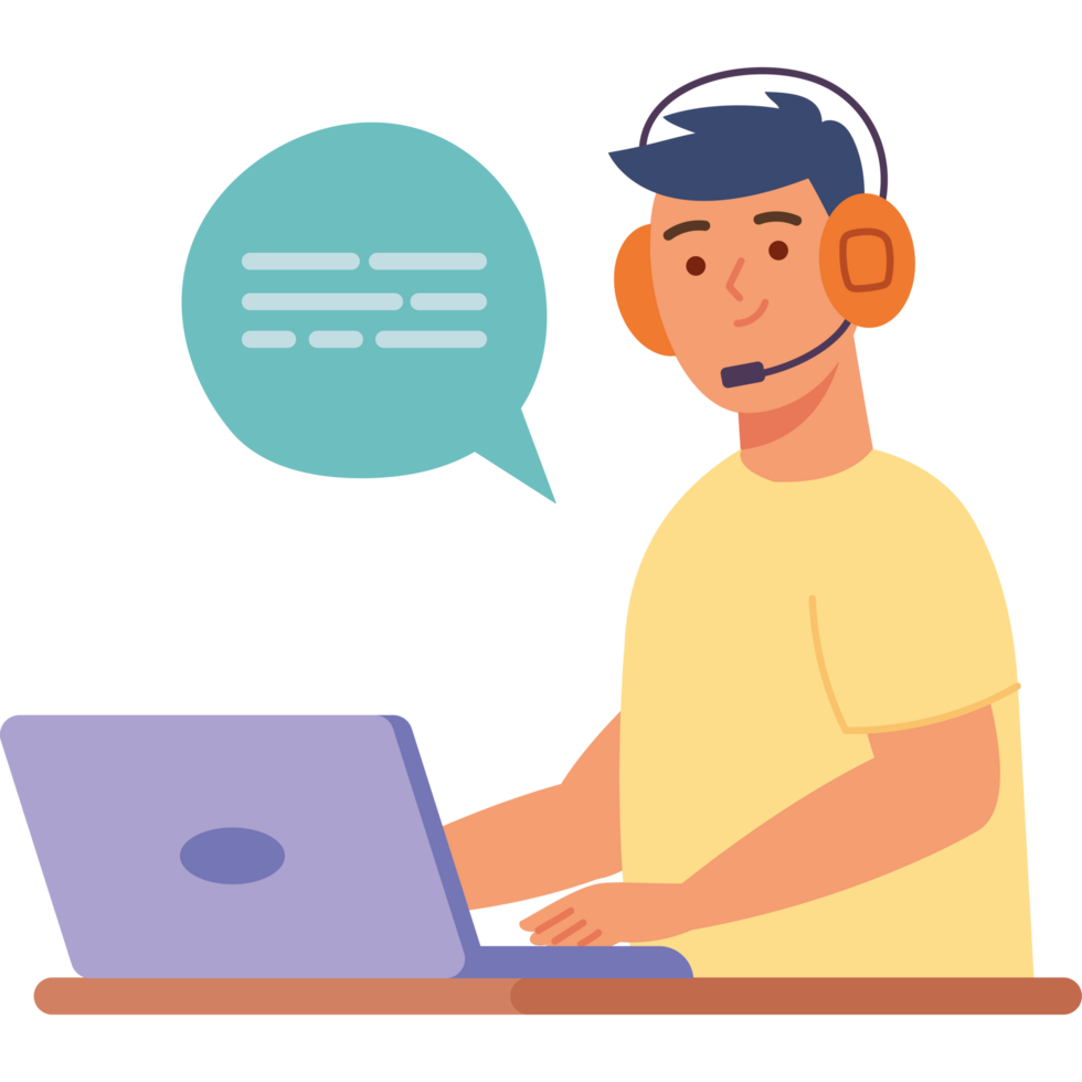 customer support operator png
