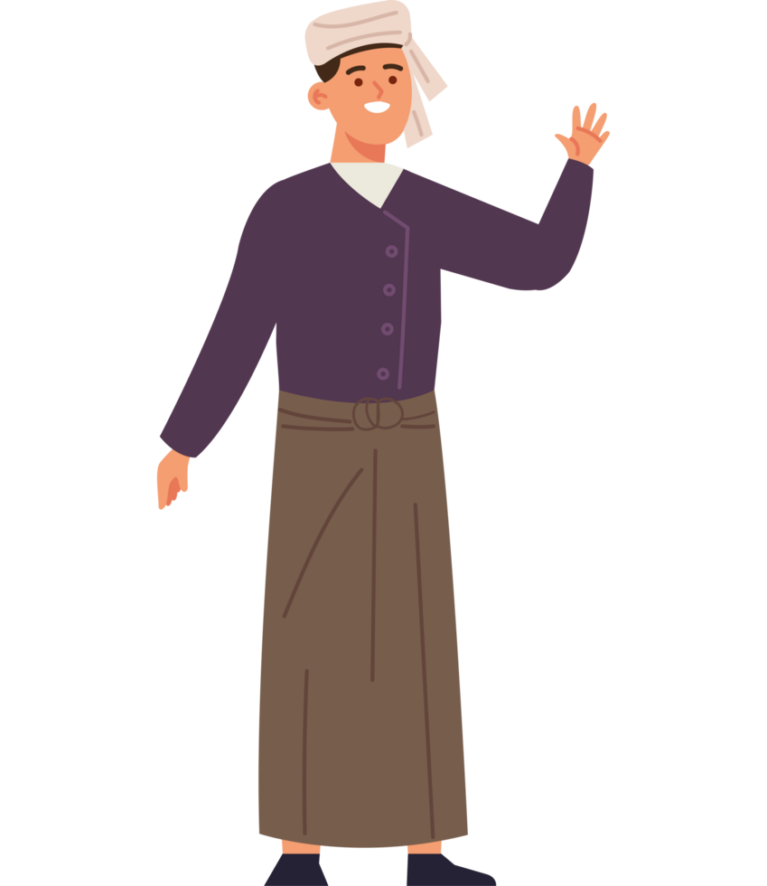 myanmar man character png