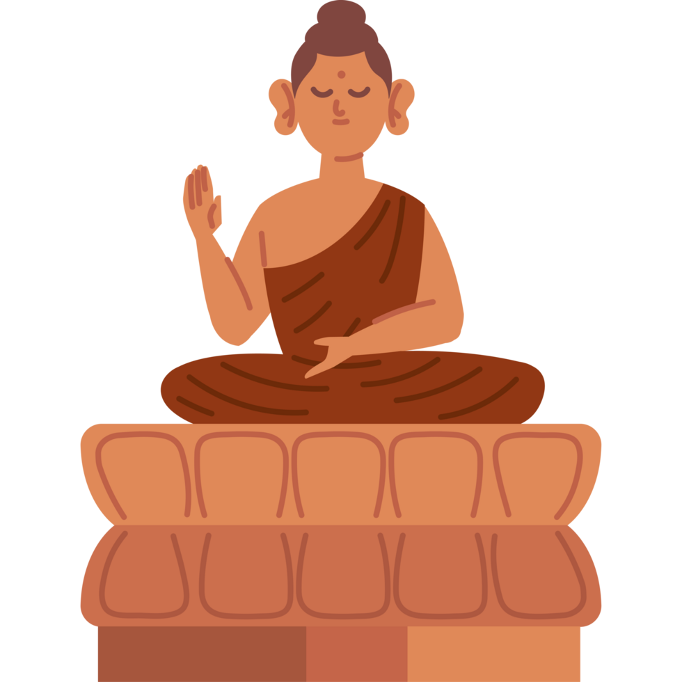 waisak buddhist character png