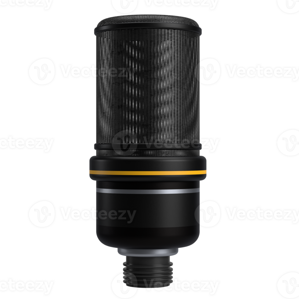 3D Condenser Microphone Design png