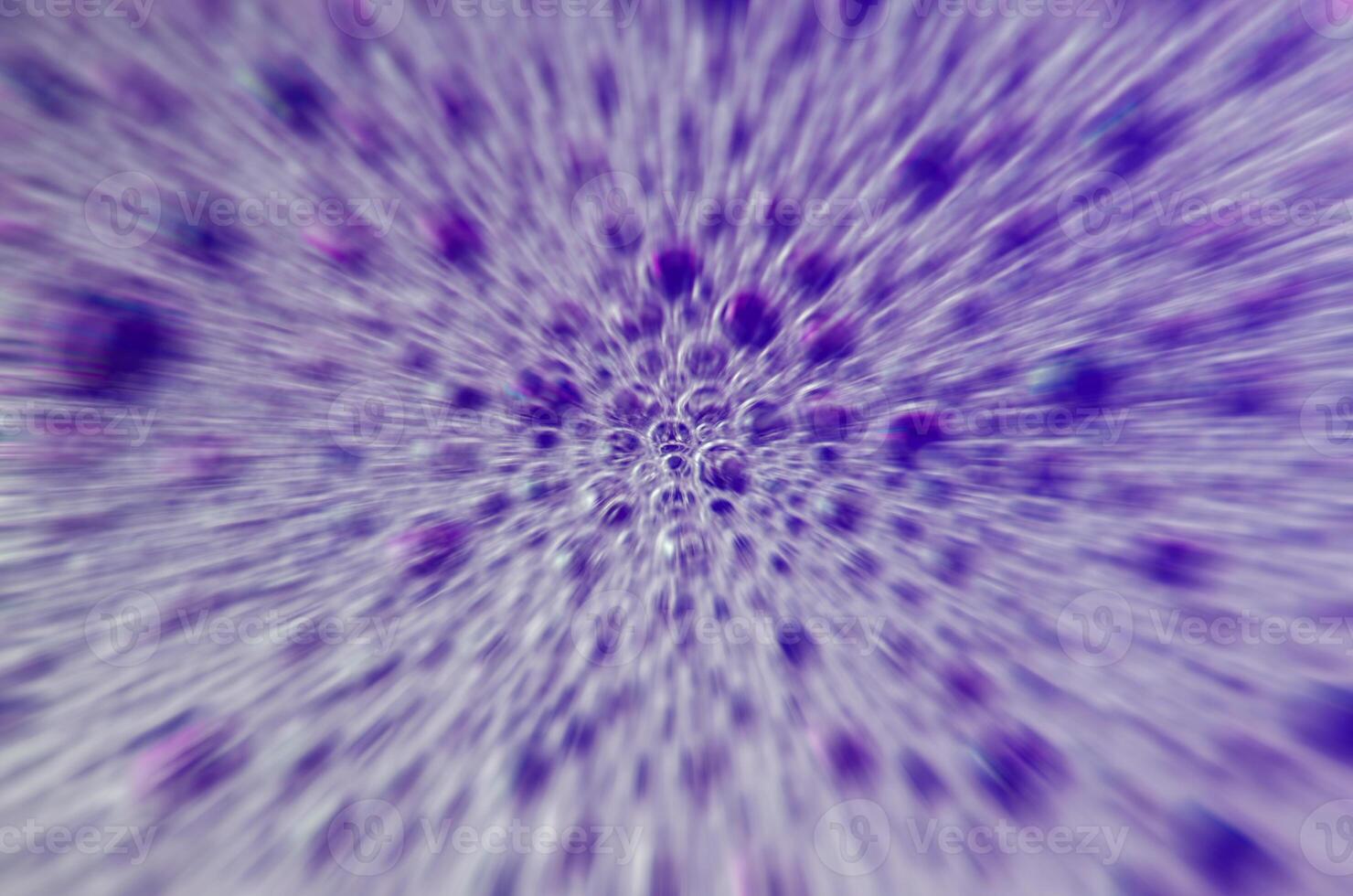Macro shot of bubbles with radial blur effect photo