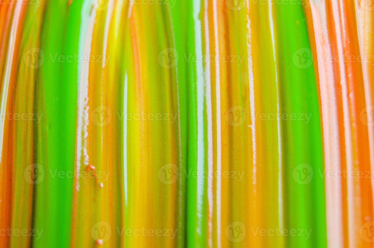 Top view of multicolored watercolor painting suitable for wallpaper or decoration design photo