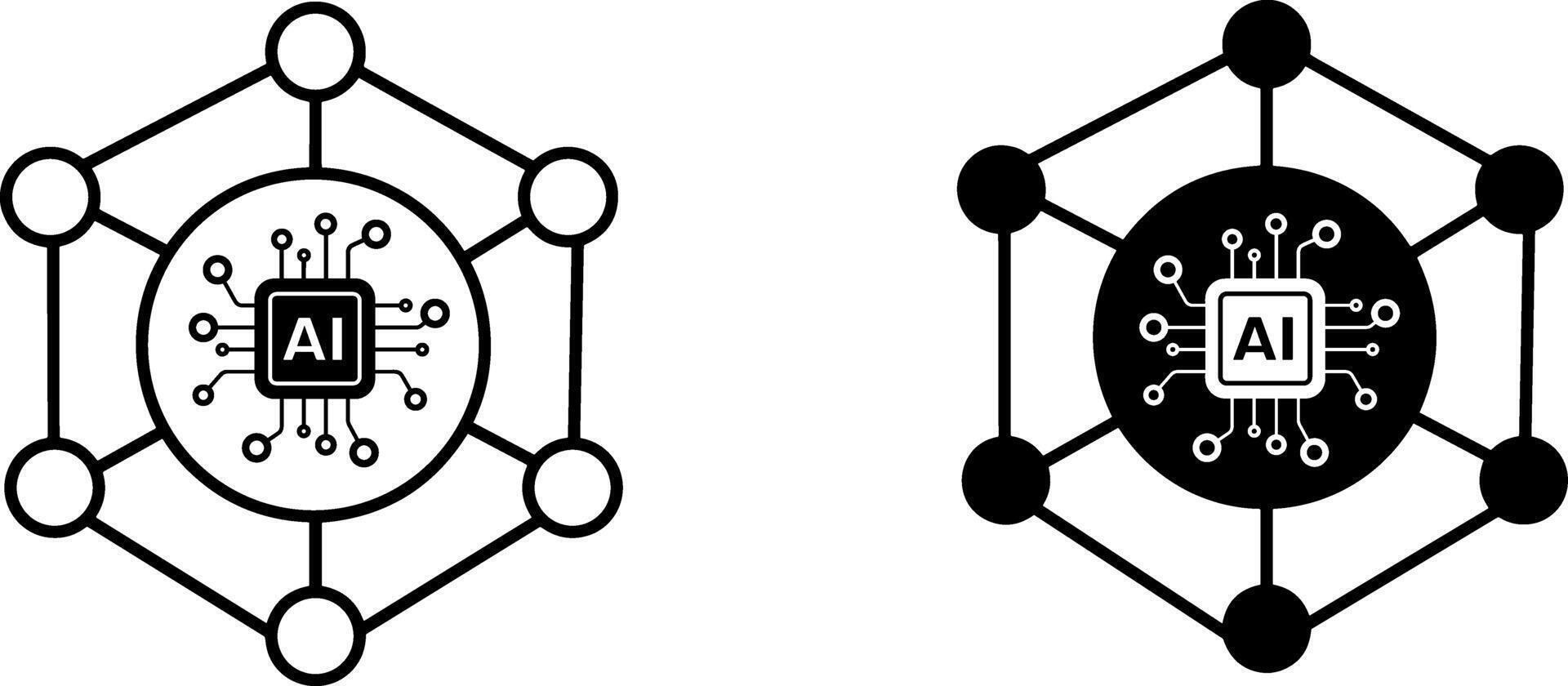 Stakeholder editable stroke AI. illustration vector
