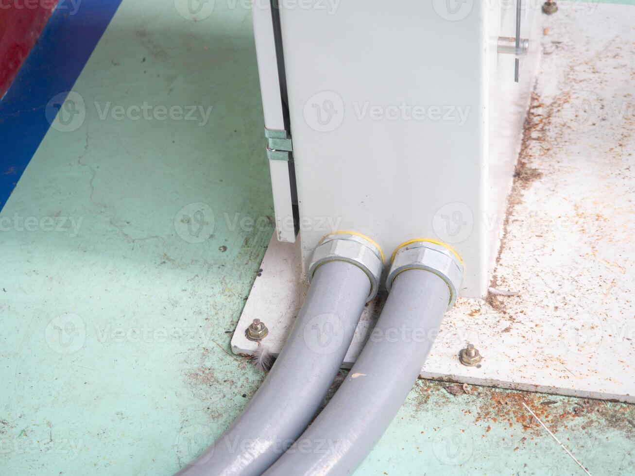 Station cable technology electricity car battery charing transportation electric car environment energy power sustainable technology alternative fuel vechicle futureistic clean mode transport parking photo