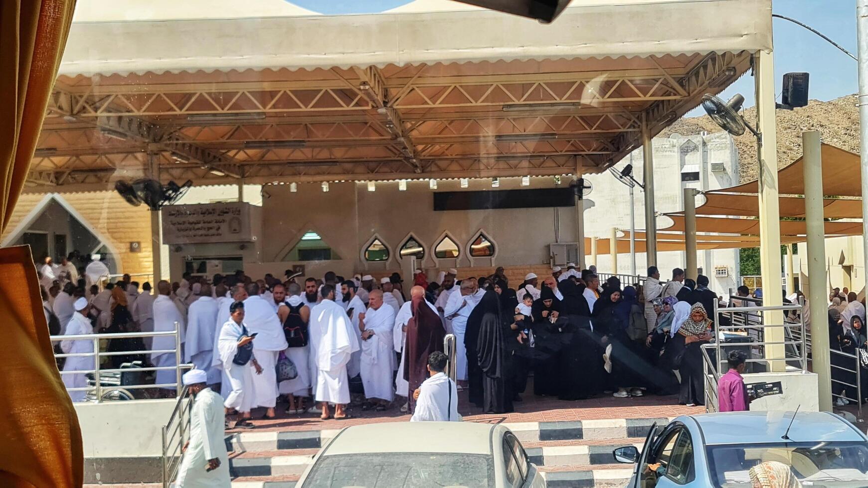 Mecca, Saudi Arabia on March 3, 2024. Ji'ranah or Jurana Mosque is a miqat place around Mecca. photo