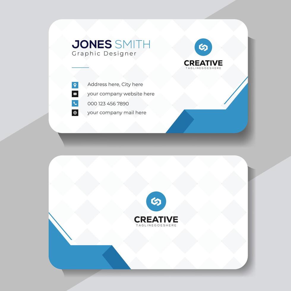 Modern business card and brand identity template design vector