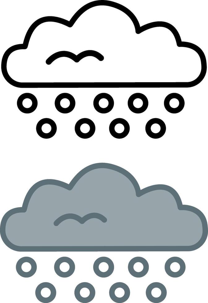 Cloud icons. Weather Icons. Winter Season vector