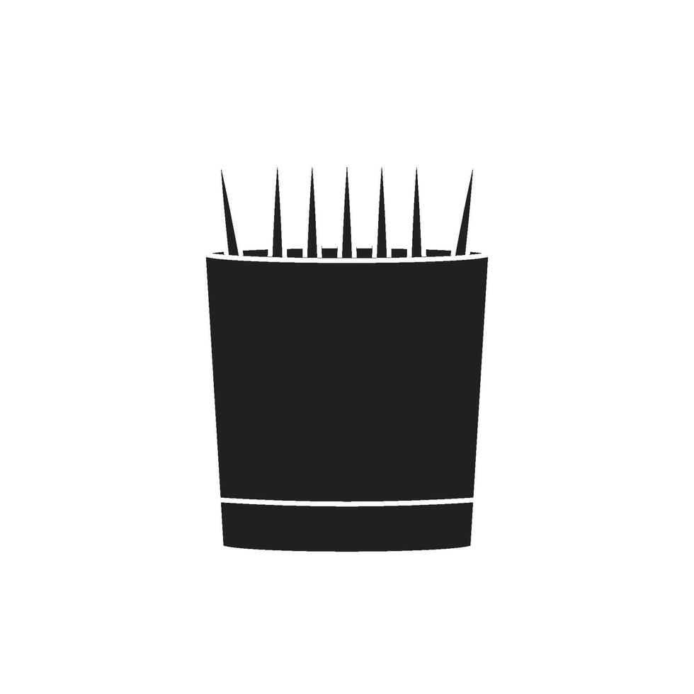 toothpick icon illustration vector