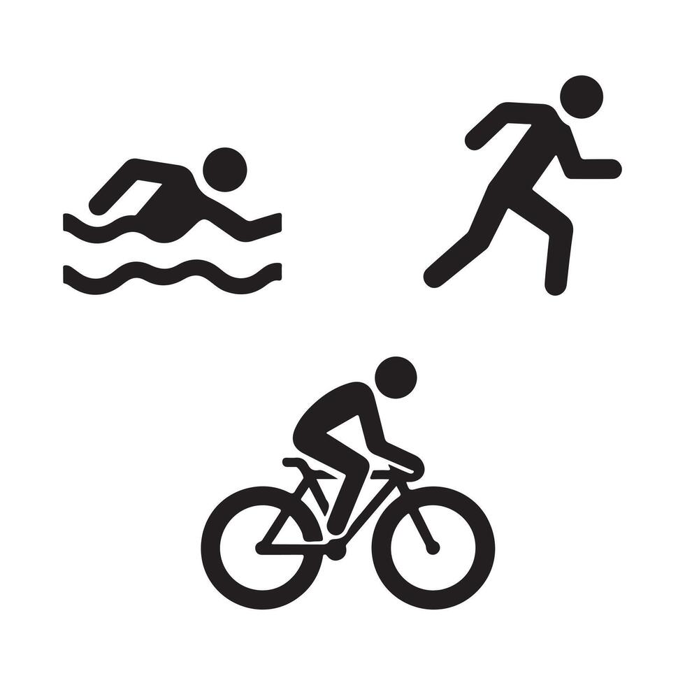 Recreational Sports Icons, Set for Outdoor Fun vector