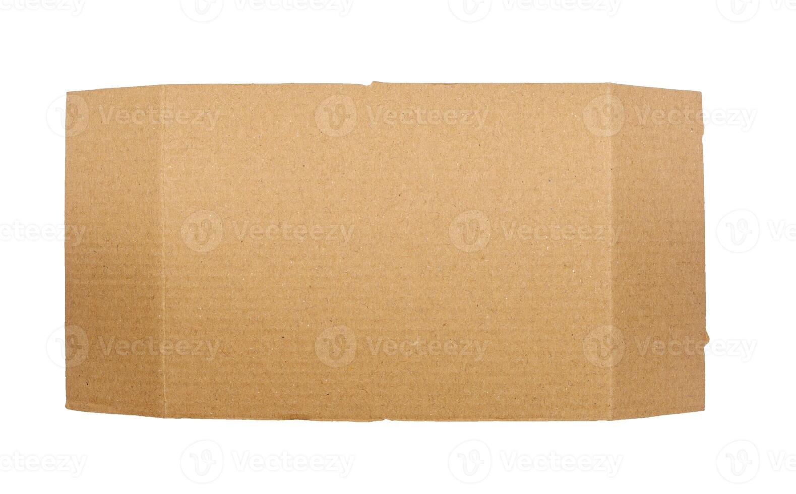Recycle paper cardboard background, isolated on white photo