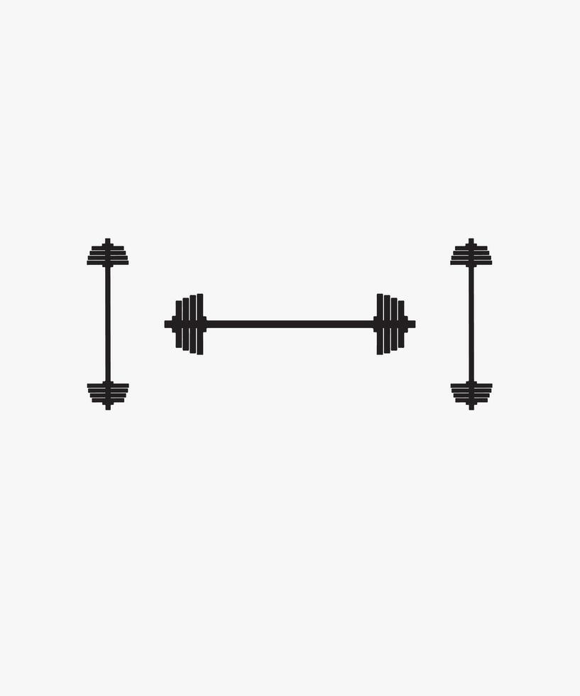 gym workout equpment vector