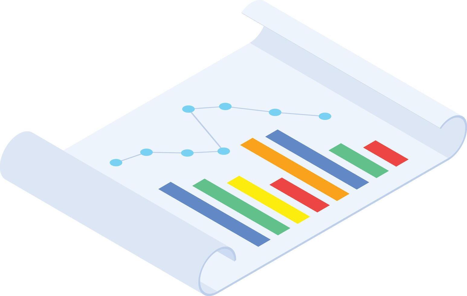 Business Growth Analytics Blueprint vector