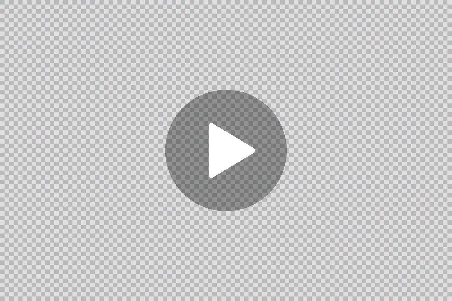 Empty movie computer screen. Click, push, record button on multimedia window interface vector