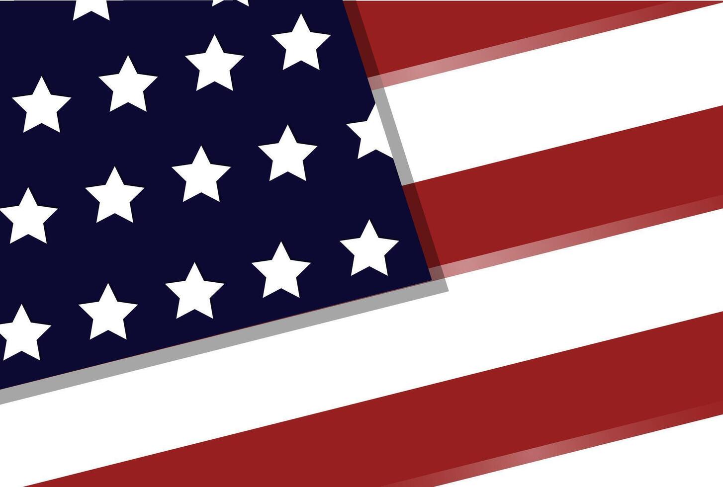 United of American stripe flag concept on background vector
