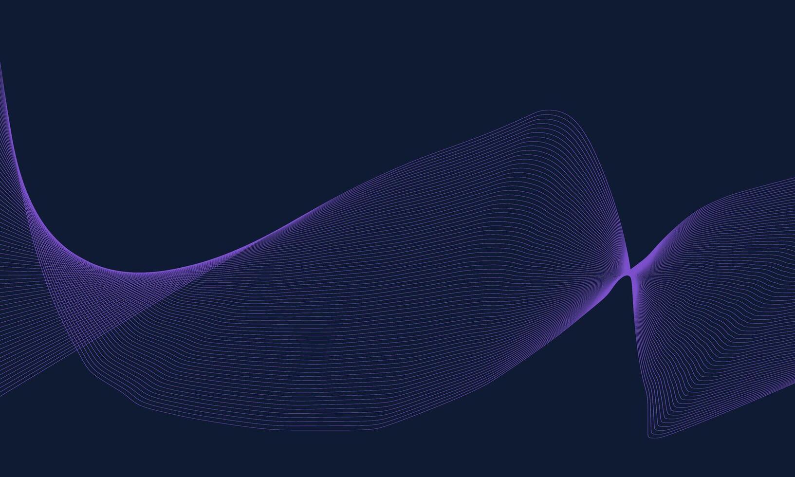 Abstract background with glowing wave.Digital future technology concept. illustration. vector