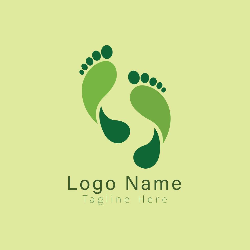 Foot Step Logo vector