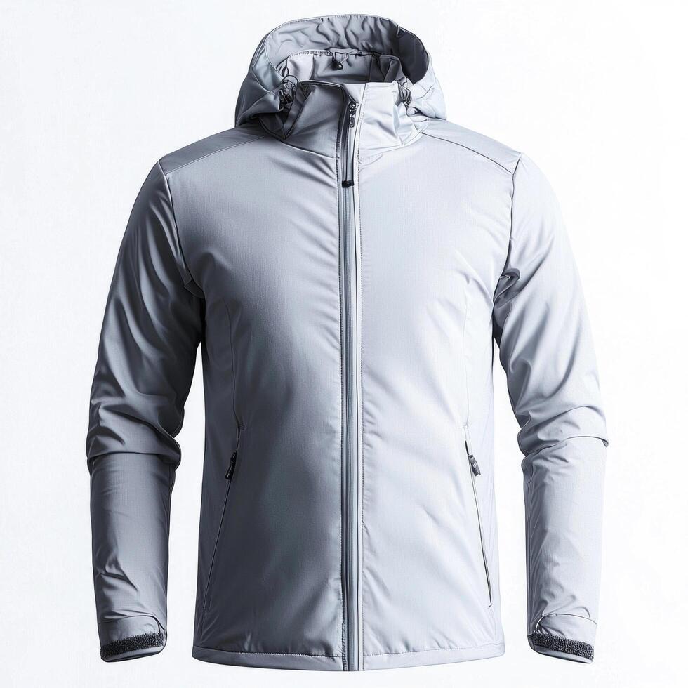 Windbreaker jacket isolated on a white background photo