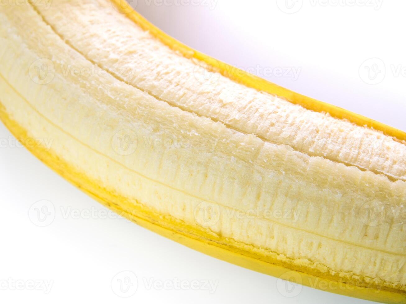 Cavendish banana Isolated on white background photo