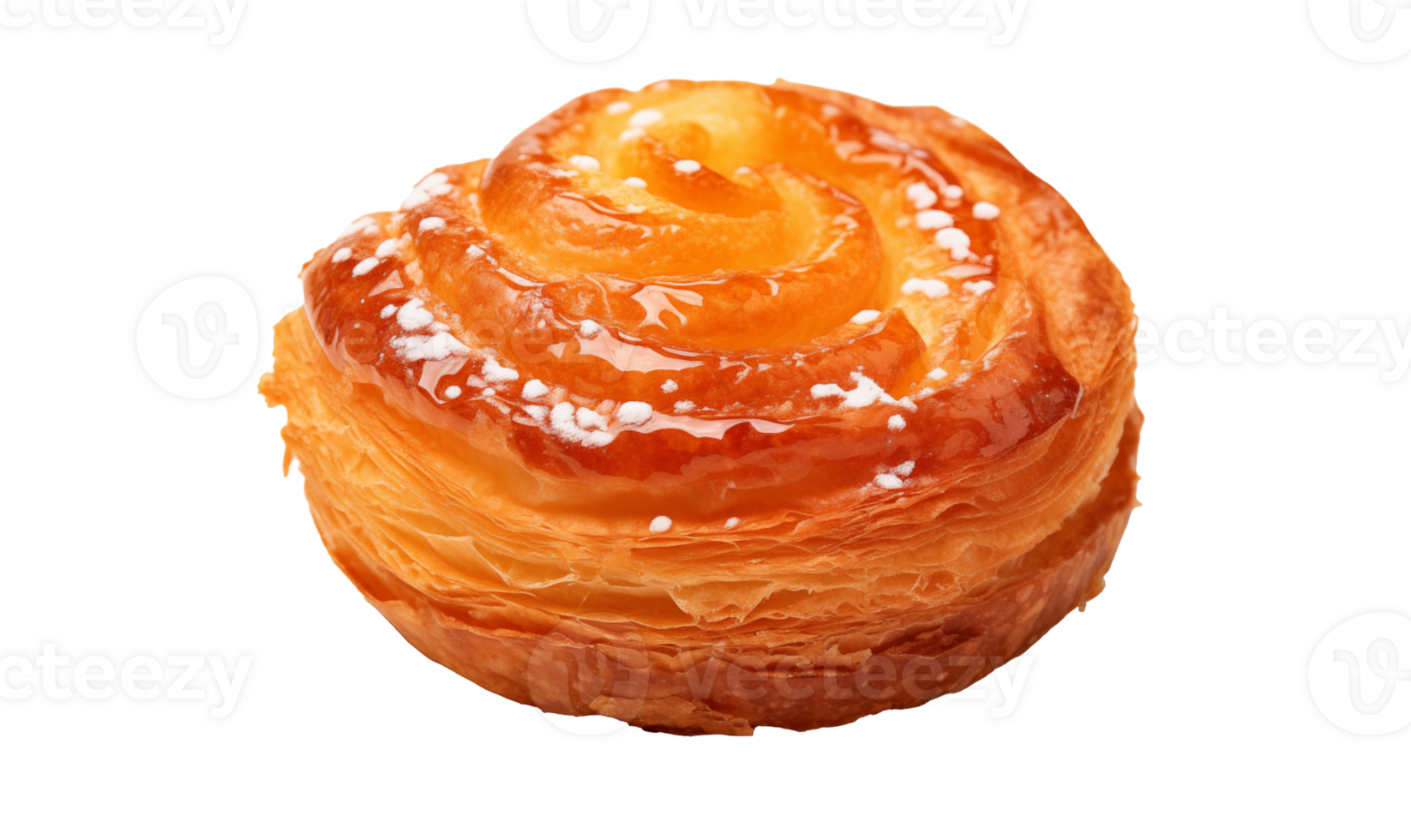 Sweet buns isolated on transparent background. Clipping path included. png
