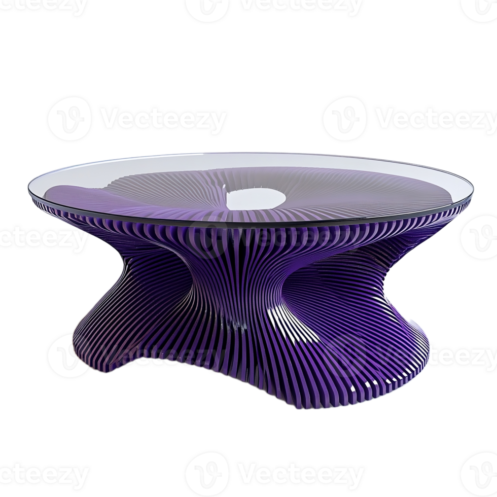 3d hacer de vaso mesa aislado en transparente antecedentes con recorte camino png