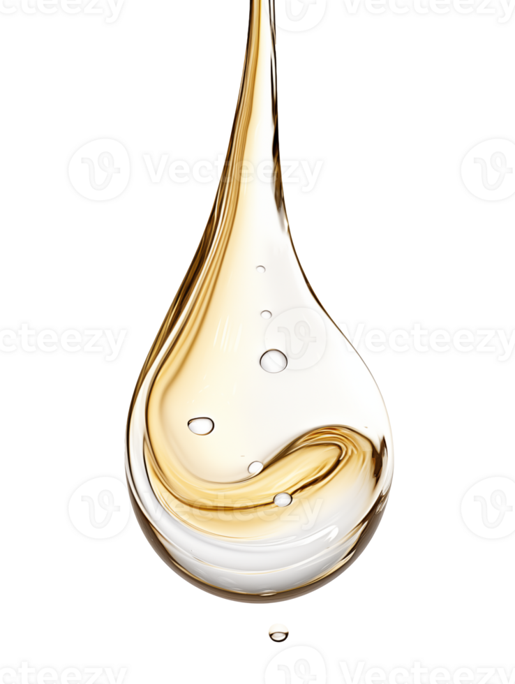 3d illustration of a water drop isolated on transparent background png