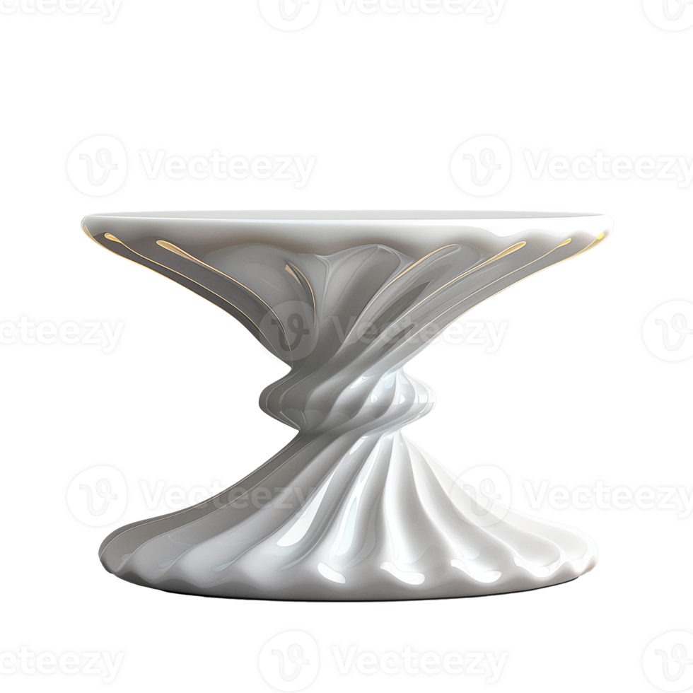 pedestal isolated on transparent background. 3d rendering png