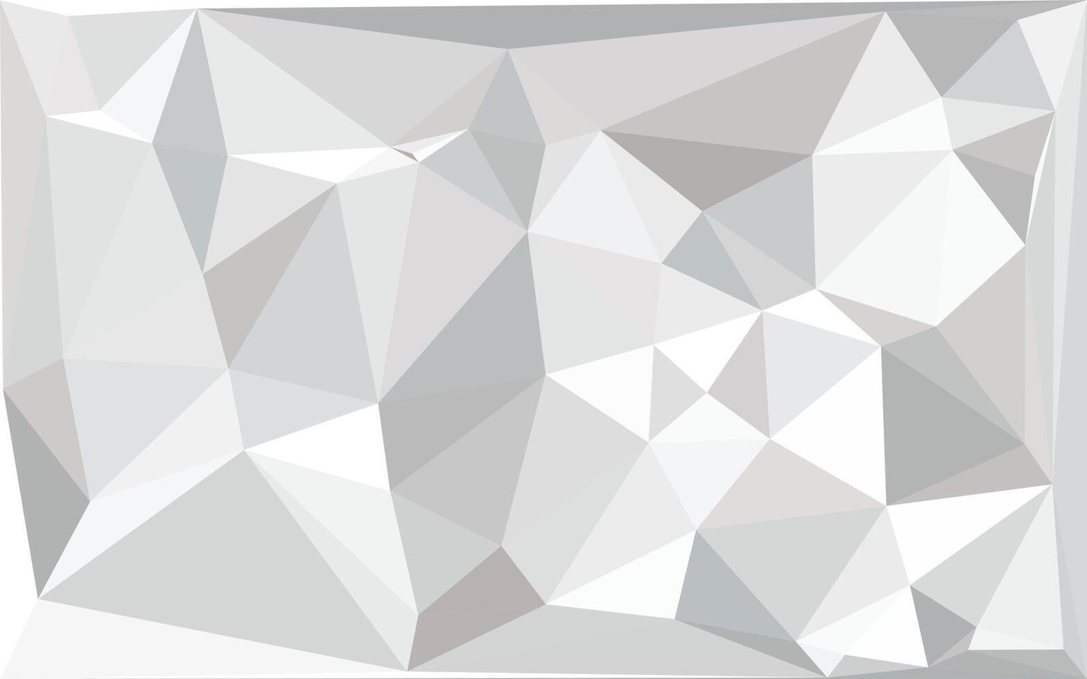 A white background with a lot of triangles vector