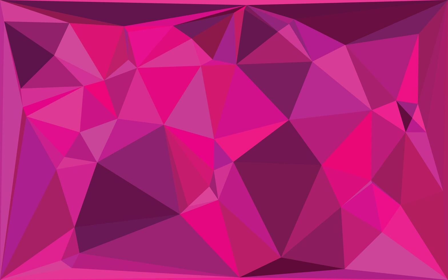 A pink background with triangles vector