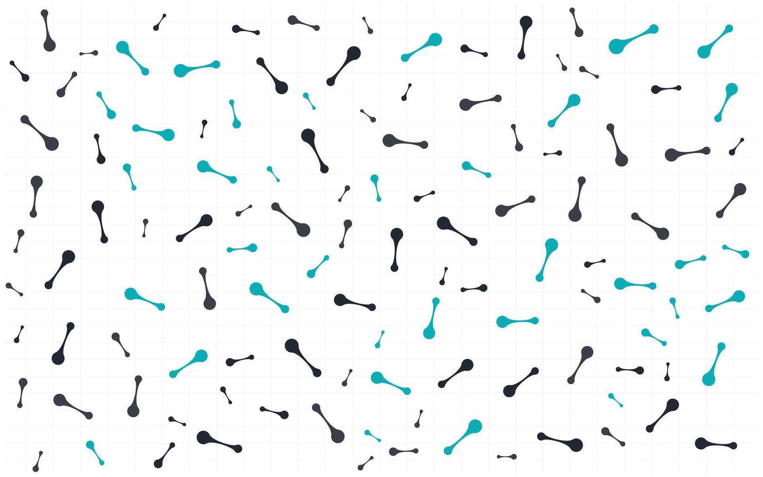 A pattern with blue and black spoons vector