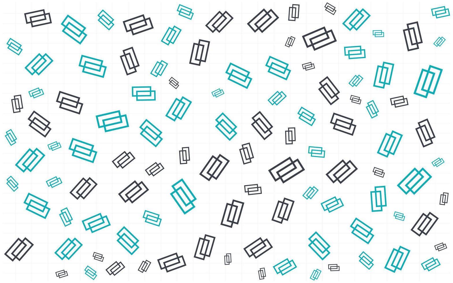 A pattern of squares on a white background vector