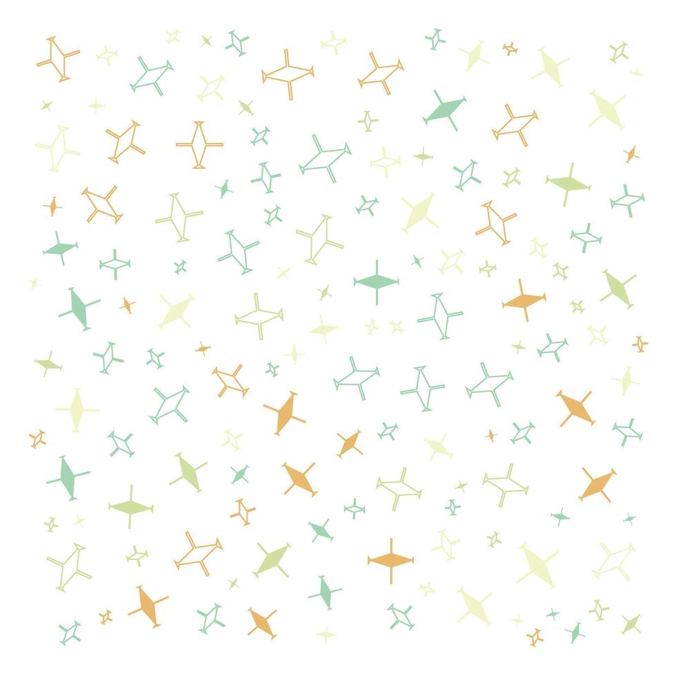 A pattern with many stars on it vector