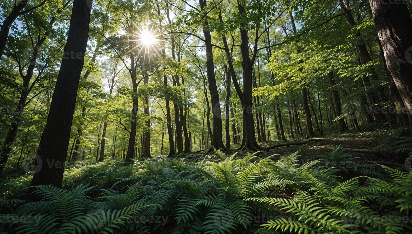 A Tranquil Woodland Scene photo