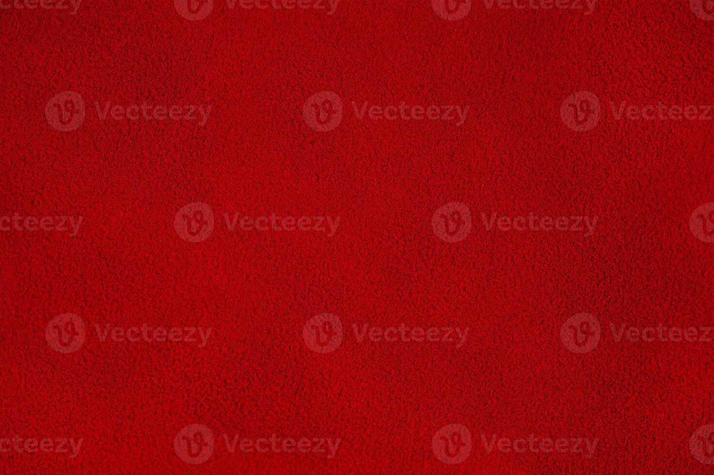 Red suede background macro photo. Suede texture. photo